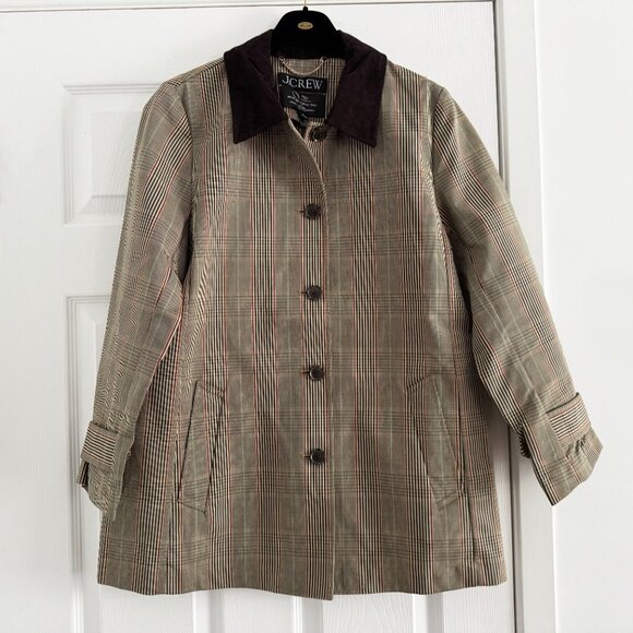 J. Crew Double-faced Cotton "Barn Jacket" in Plaid, size Small - Picture 4 of 11